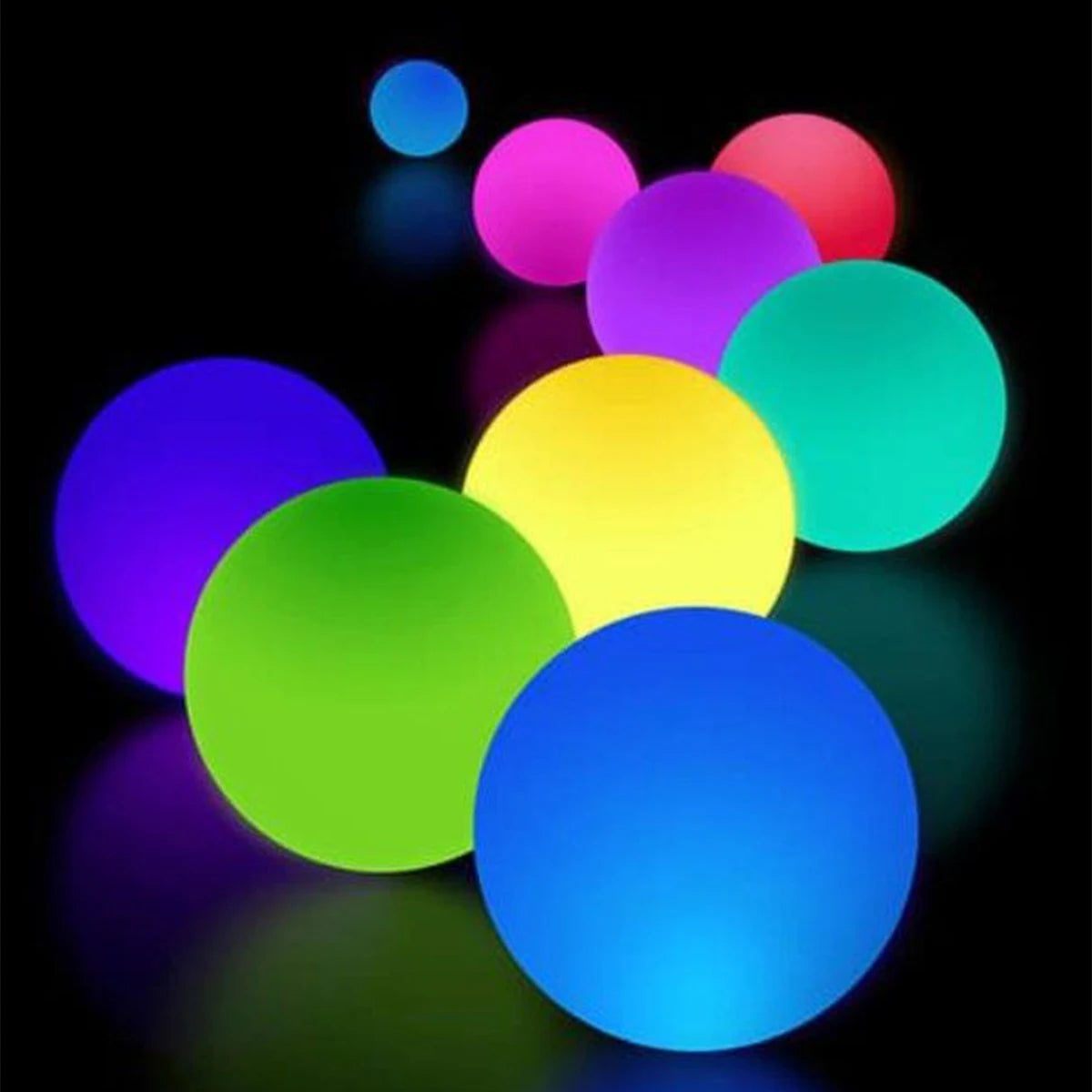 Fluorescence Luminous Sticky Ball In The Dark Party Decor High Bounce Glowing Stress Ball Kids Gift Anxiety Toy Home Party Decor