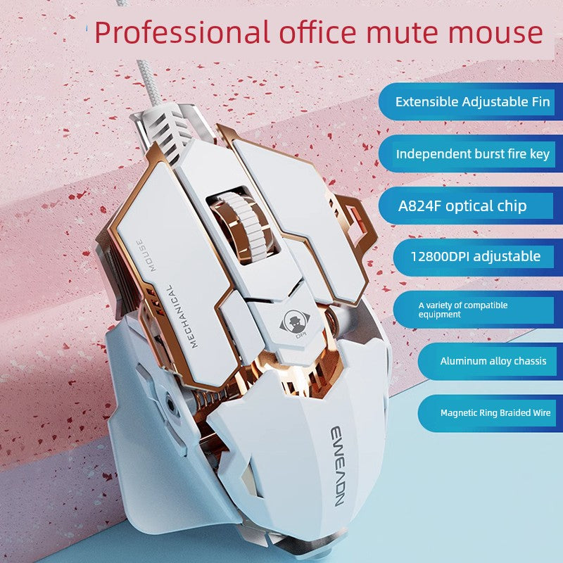 Forerunner E-Sports Games Metal Mechanical CSGO Mouse